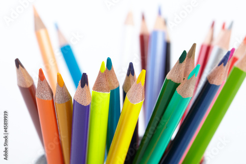 Set of color pencils