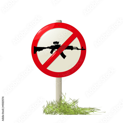 No guns allowed
