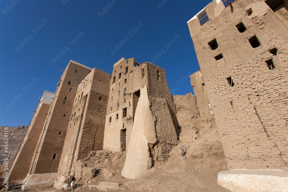 Buildings of Shibam city, Yemen