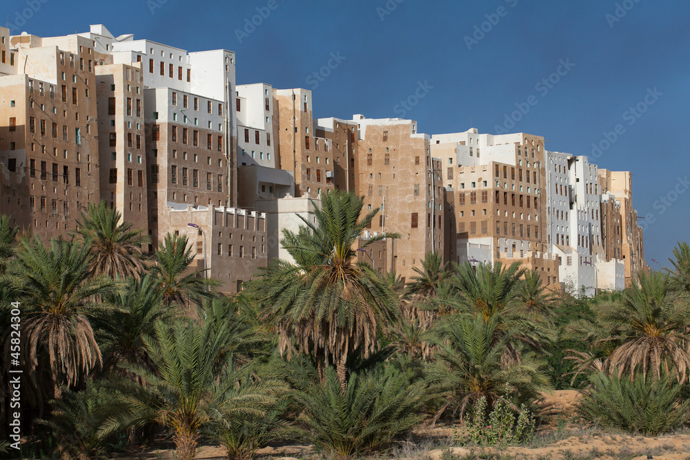 Buildings of Shibam city, Yemen