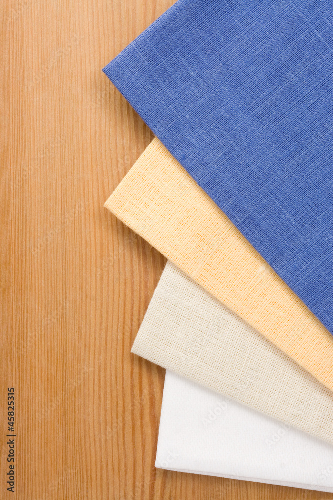 table napkin on wood table napkin on wood