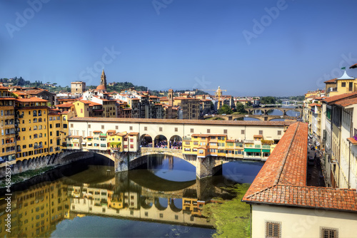 Bridge Ponte Vecchio. Florence, Italy.