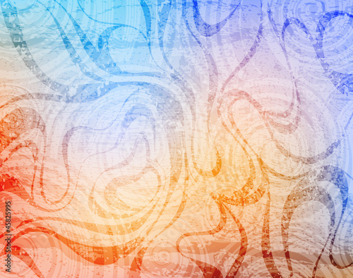 abstract ornamented background, eps10