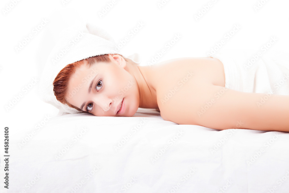 Obraz premium Woman relaxing