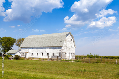 American Countryside With Blue Sky