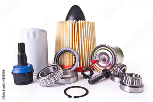 Assortment of Auto Engine Parts