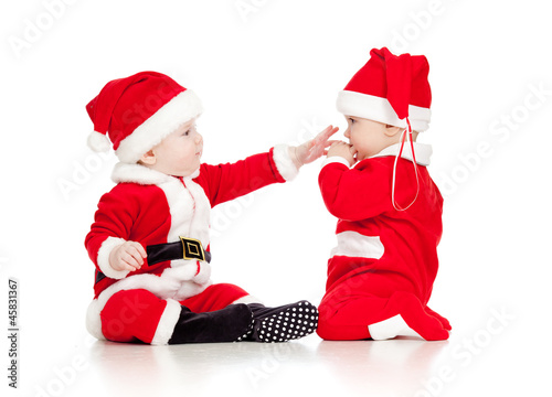 two funny small kids in San...
