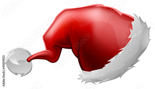 Red Santa Claus Hat