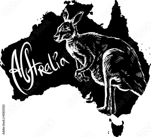 Kangaroo as Australian symbol