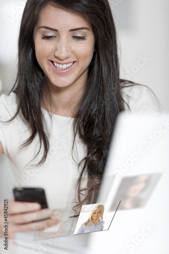 Young woman in business