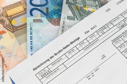 Brutto-Netto-Bezüge - Lohn- und Gehaltsabrechnung