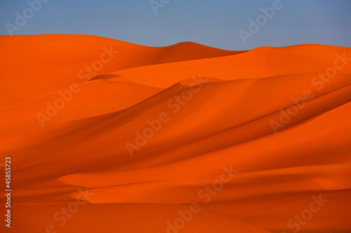 Sand dunes  desert
