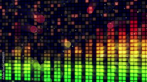 Wallpaper Mural sound level meter equalizer loopable background Torontodigital.ca