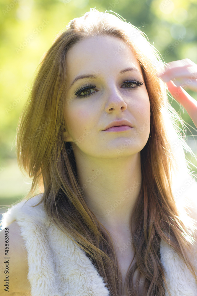 Obraz premium woman in park
