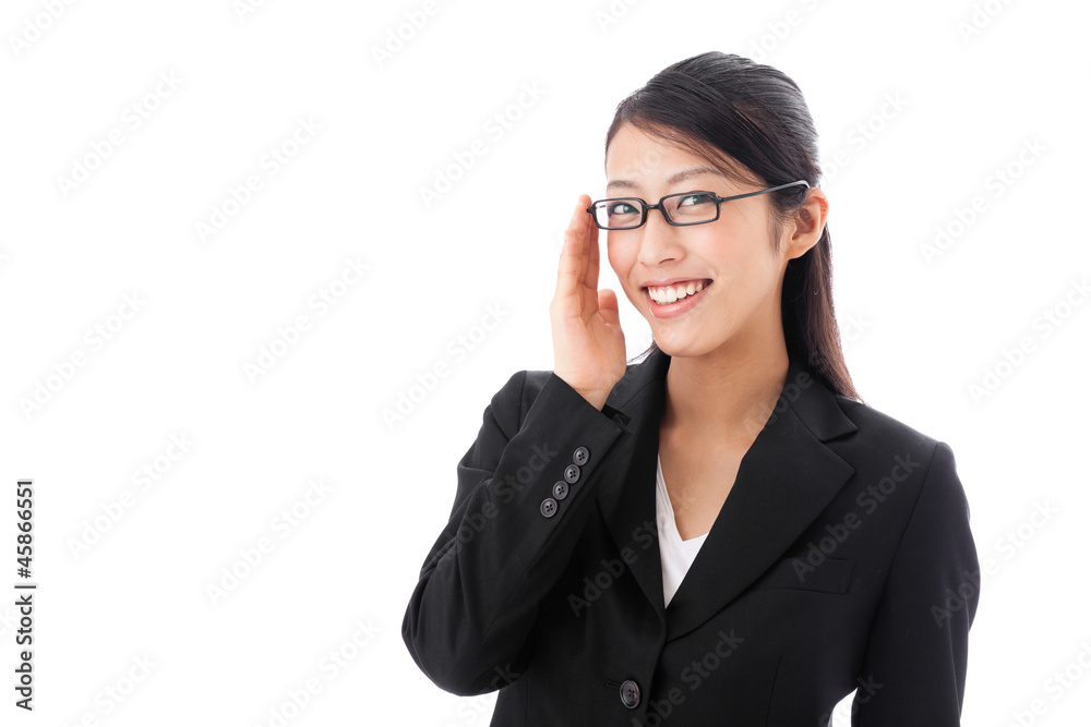 asian businesswoman with eyeglasses asian businesswoman with eyeglasses
