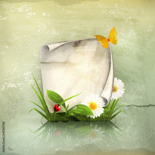 Spring frame, old-style