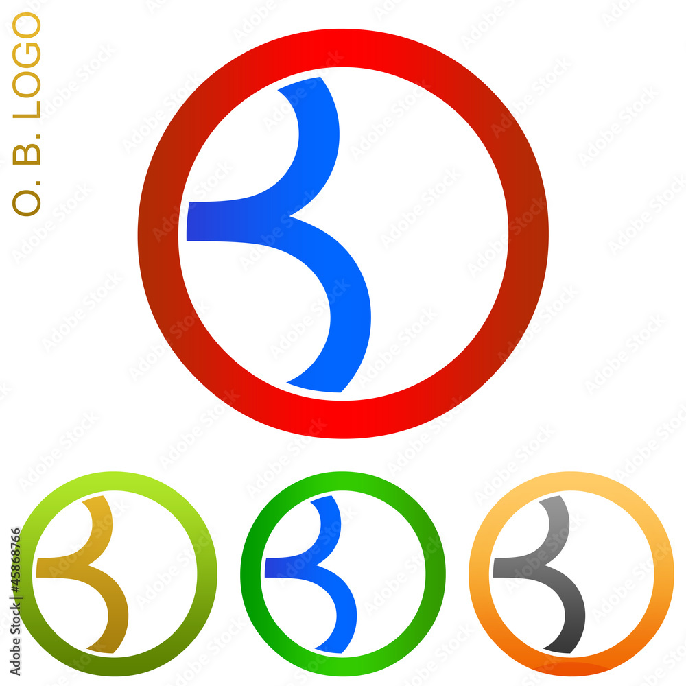 Obraz premium O. B. Company Logo