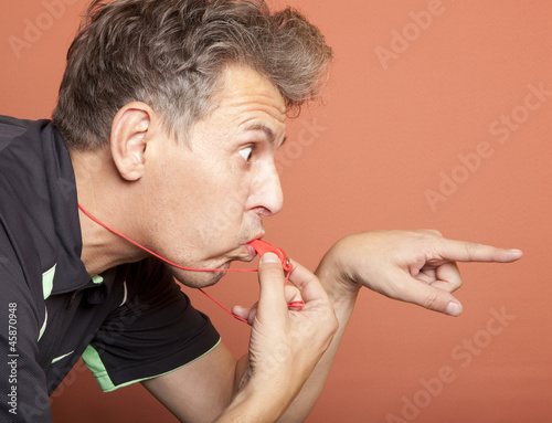 Referee has gone mad