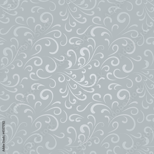 Abstract floral background  seamless pattern