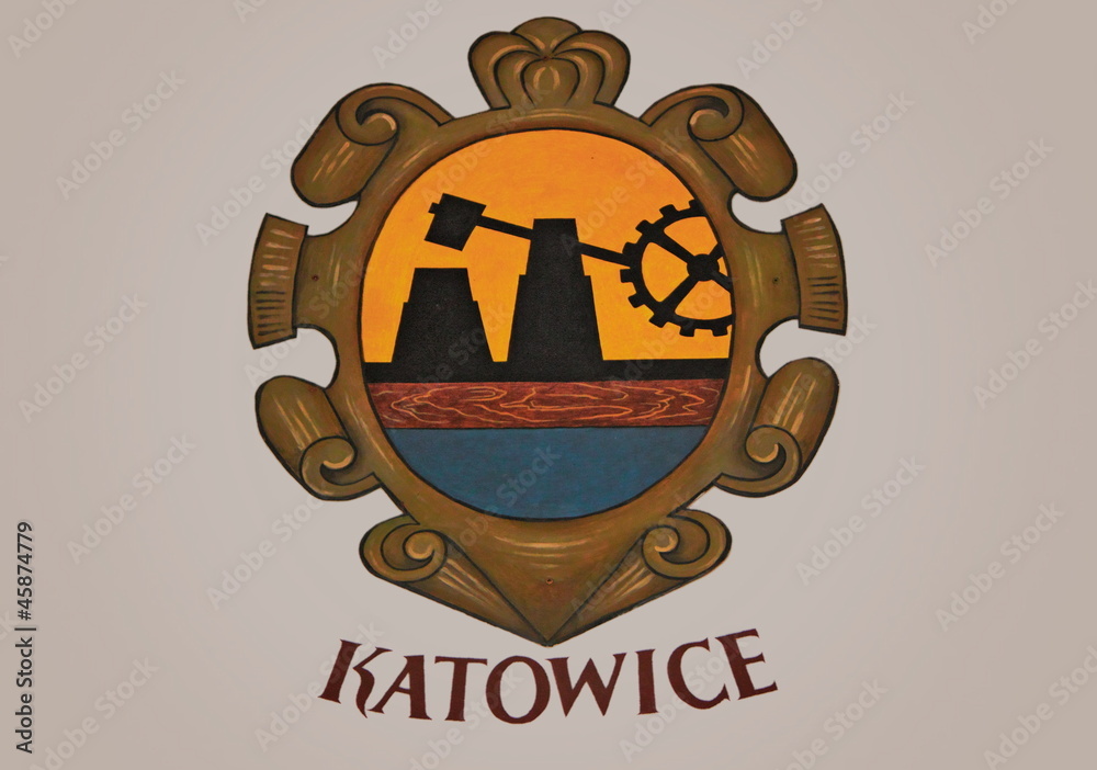 Wappen Katowice StockFoto Adobe Stock