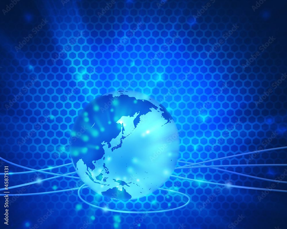 Obraz premium 情報通信