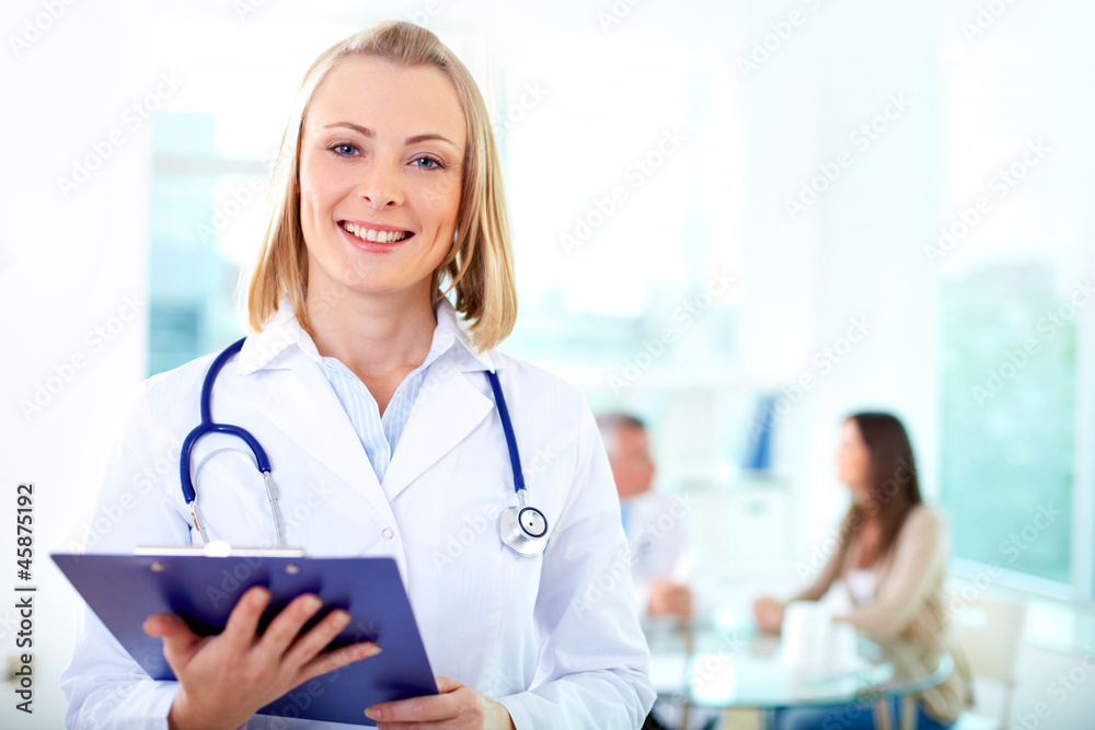 Fototapeta premium Female practitioner