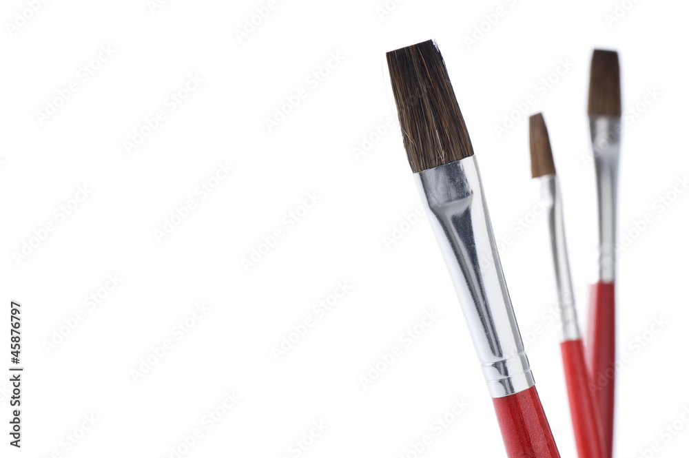 絵筆のアップ 絵筆のアップ
