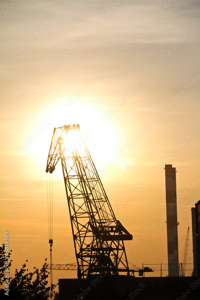 Fototapeta premium Belgrade shipyard