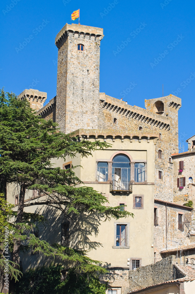 Castle of Bolsena. Lazio. Italy.