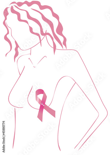 femme combattant le cancer du sein