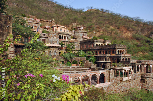 Neemrana Fort Palace, Rajasthan, India photo