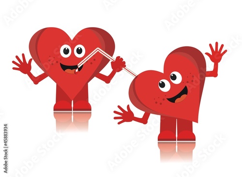 transfusion blood - happy hearts -  drink blood