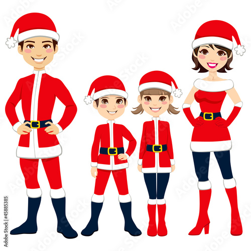 Santa Claus Family