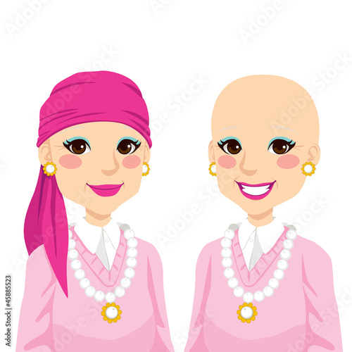Senior Woman With Cancer
