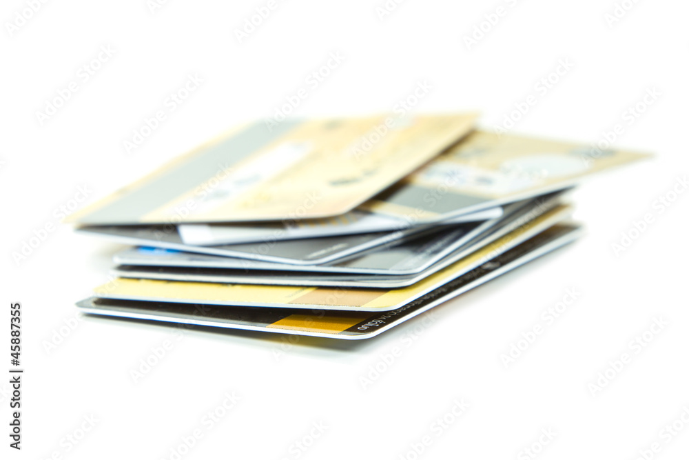 Group of Credit cards Group of Credit cards