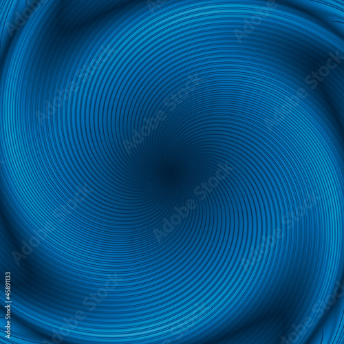 Blue abstract twirl background or texture