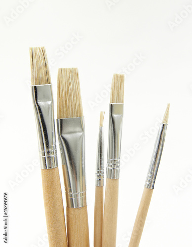 Paint brushes in different sizes