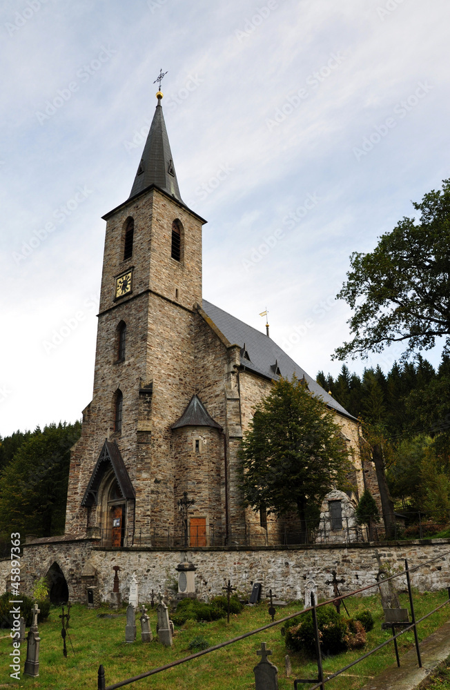church - Gold Mountain, the Czech Republik