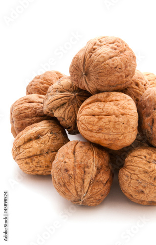 pile of walnuts
