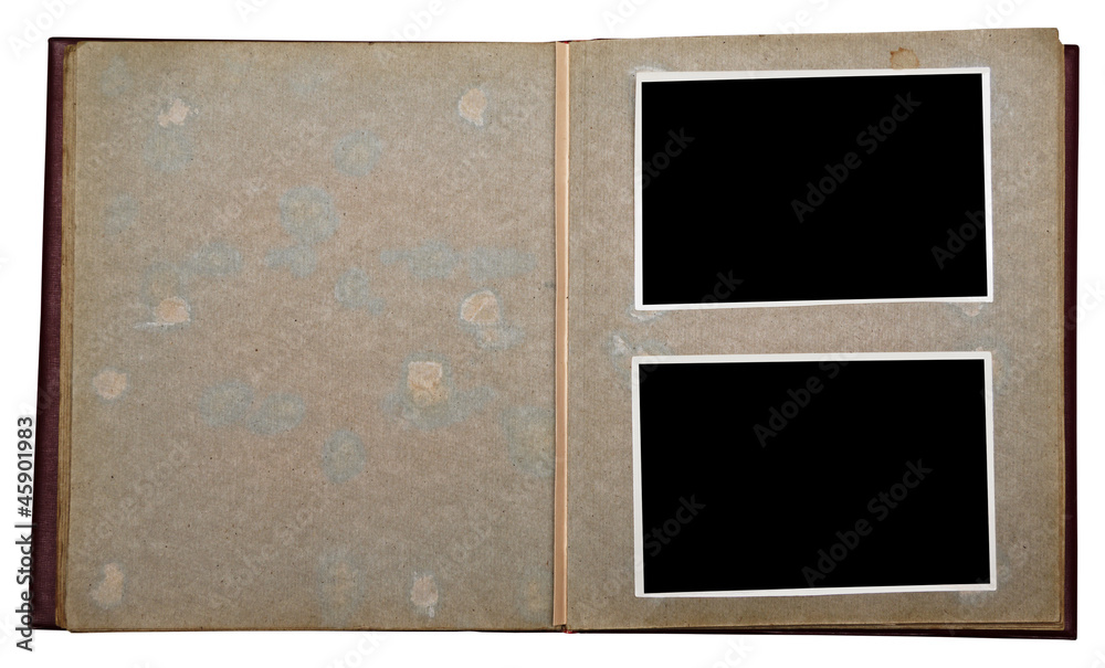 Fototapeta premium old photo album