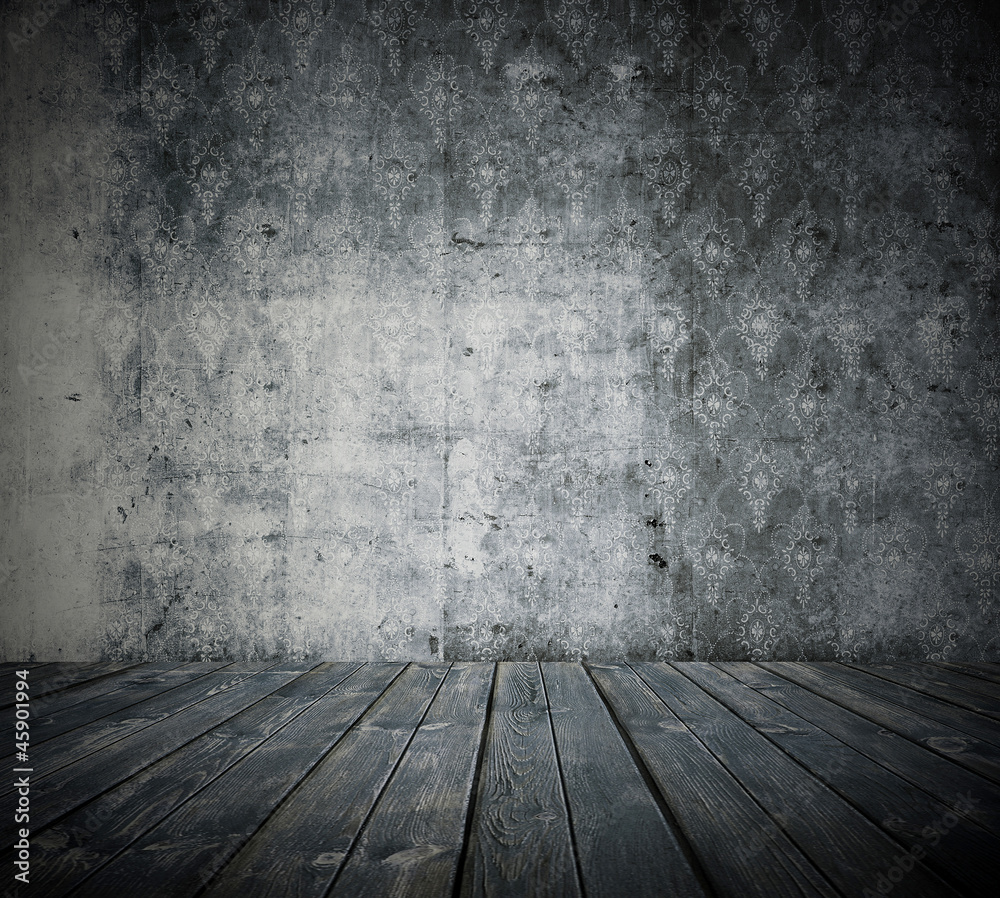 Naklejka premium old grunge room