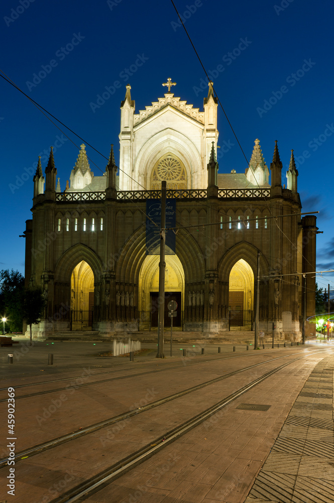Cathedral of Vitoria, Alava, Basque Country, Spain