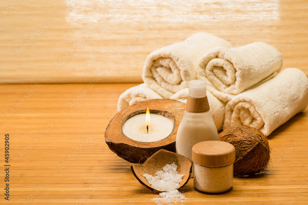 Coconut spa and beauty cosmetics Coconut spa and beauty cosmetics