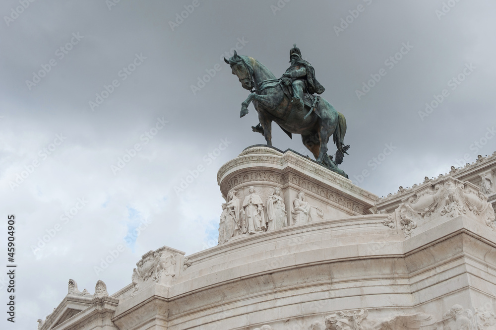 Vittorio Emanuele II Monument or Altar of the Fatherland in Rome