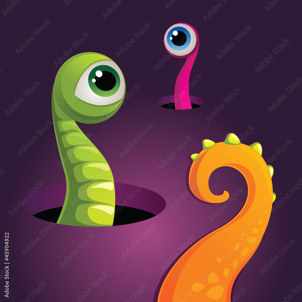 Fototapeta premium monster parts