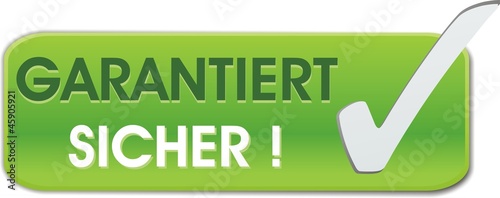 bouton garantiert sicher