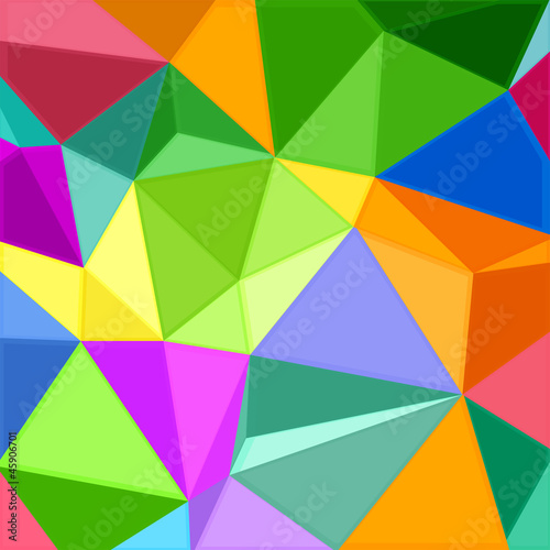 geometric style colorful background
