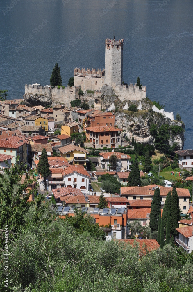 Fototapeta premium Malcesine am Gardasee