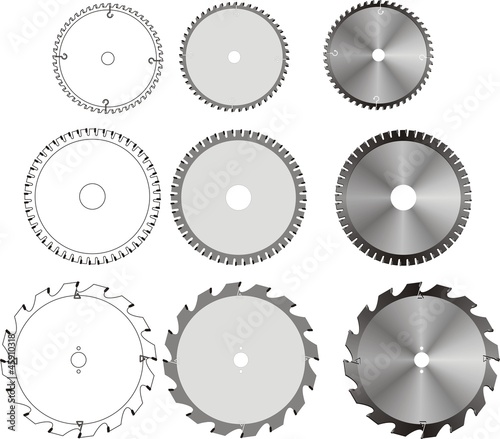 Disk for wood