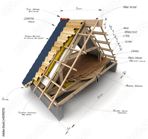 Obraz na płótnie Construction technique 2012